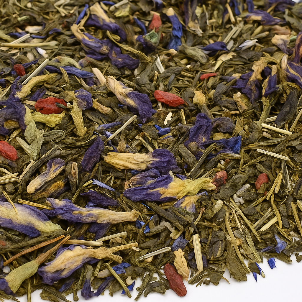 Blauer Voodoo – Farbwechselnder Grüner Tee