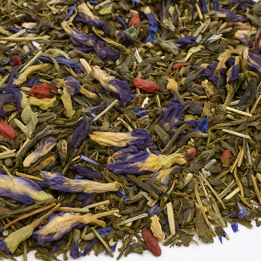 Blauer Voodoo – Farbwechselnder Grüner Tee